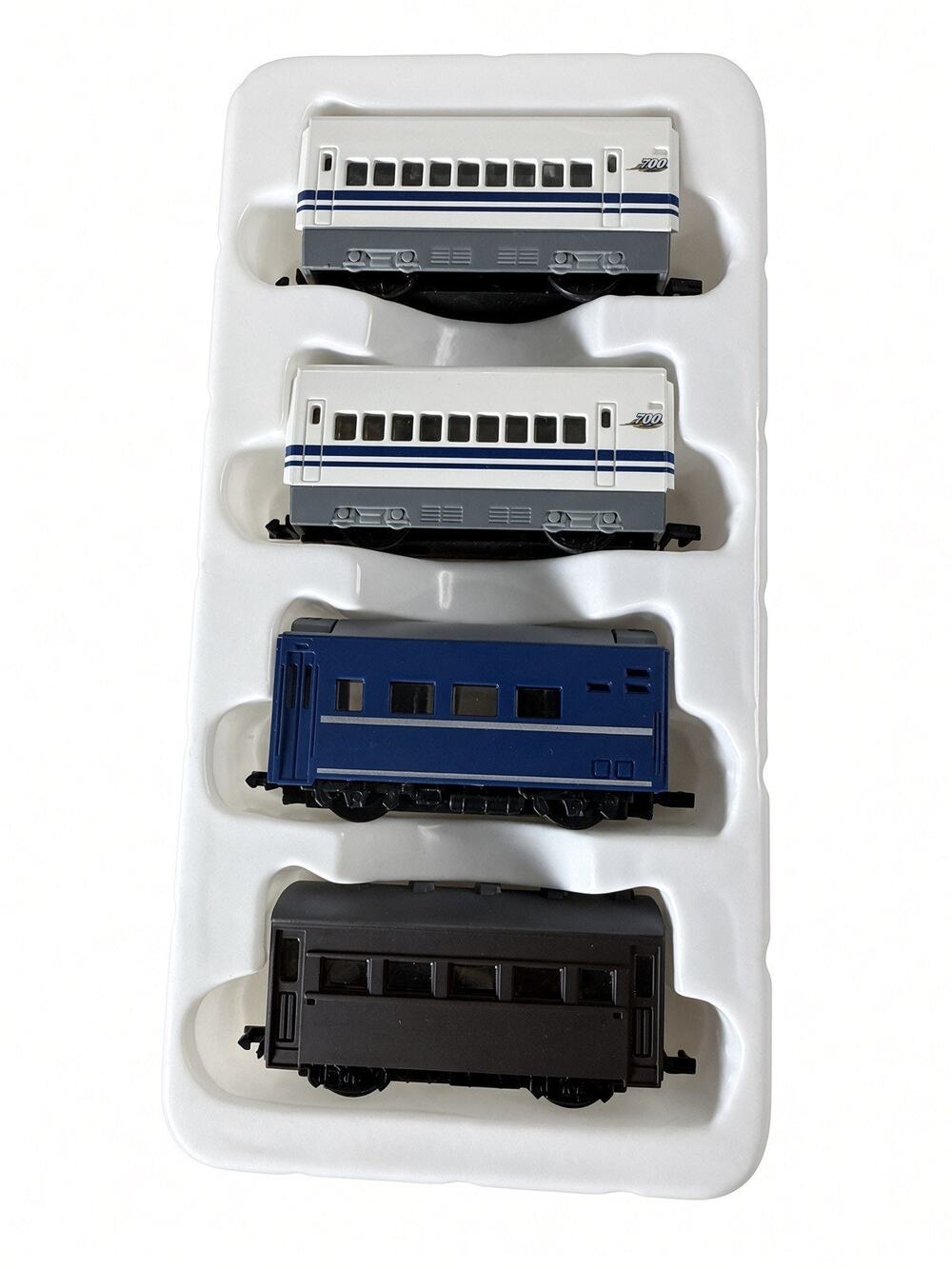 Konami Choro-Q Train Mixed Lot 4 Cars 700